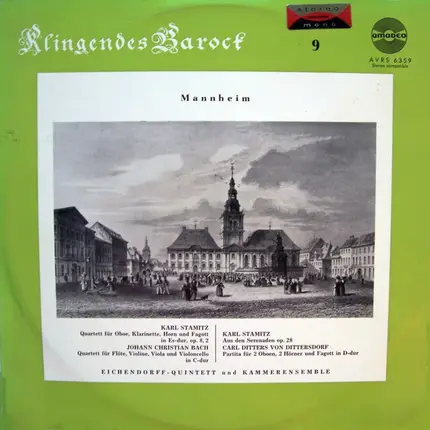 Stamitz, Bach, Dittersdorf - Klingendes Barock 9 - Mannheim