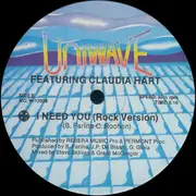 12inch Vinyl Single - Mix Up Featuring Claudia Hart - I Need You