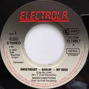 7inch Vinyl Single - Mixed Emotions - Sweetheart - Darlin' - My Deer (Lisa My Love)