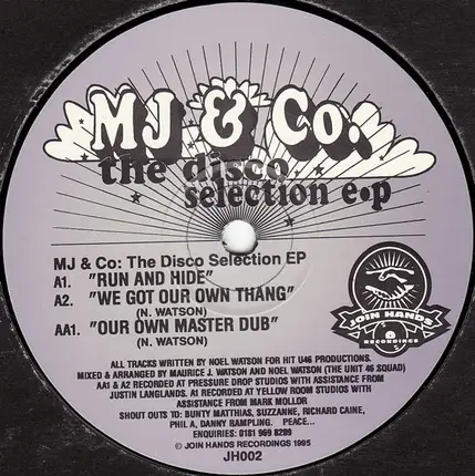 MJ & Co - The Disco Selection EP