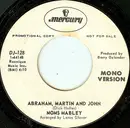 7inch Vinyl Single - Moms Mabley - Abraham, Martin And John