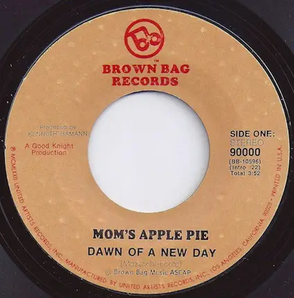 Mom's Apple Pie - Dawn Of A New Day / Happy Just To Be