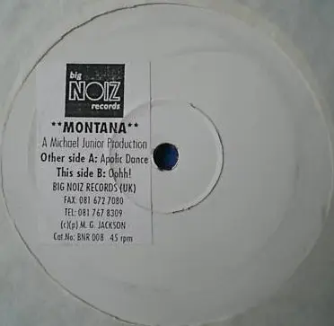 Montana - Apolic Dance / Oohh!