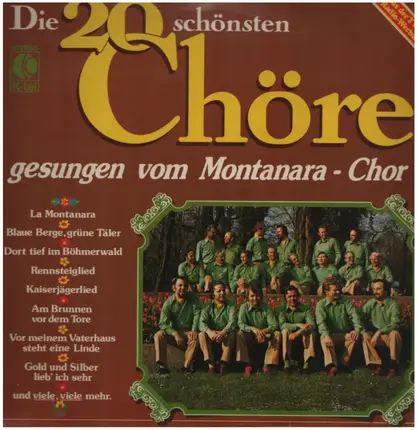 Montanara Chor - Die 20 Schönsten Chöre