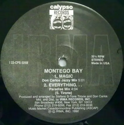 Montego Bay - Everything...