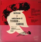 LP - Monteverdi / Albinoni - Il Combattimento di Tancredi E Clorinda / Concerto No. 2 in D Minor