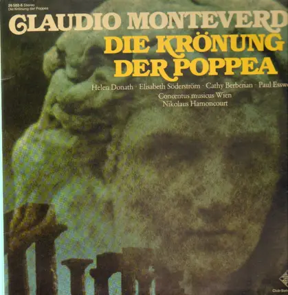 Monteverdi/ Concentus musicus Wien, Harnoncourt, H. Donath a.o. - Die Krönung der Poppea
