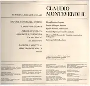 LP - Monteverdi/ Egidio Roveda, Luciano Sgrizzi, Elena Rizzieri - Claudio Monteverdi