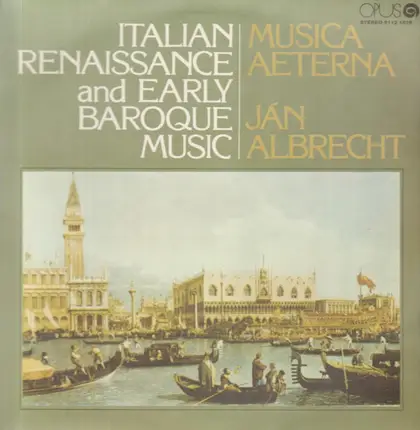 Monteverdi / Gabrieli / Landini / a.o. - Italian Renaissance And Early Baroque Music