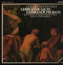 LP - Monteverdi - Ghirlande Sacre - Ghirlande Profane - + Booklet