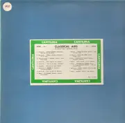 LP - Monteverdi / Handel / Scarlatti a.o. - Classical Airs as Sung by Early Recording Artists - Insert
