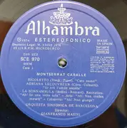 LP - Montserrat Caballé , Gianfranco Masini , Orquestra Simfònica De Barcelona I Nacional De Catalunya - Montserrat Caballé