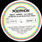 Montserrat Caballe - Live In Moskau