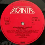 LP - Verdi / Montserrat Caballé - Verdi-Recital