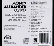 CD - Monty Alexander With Ray Brown & Jeff Hamilton - Facets