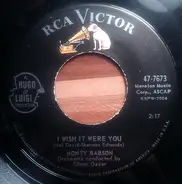 Monty Babson - I Wish It Were You / So The Story Goes