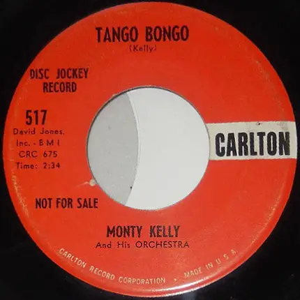 Monty Kelly's Orchestra - (I Loves You) Porgy / Tango Bongo