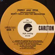 LP - Monty Kelly's Orchestra - Porgy And Bess - mono