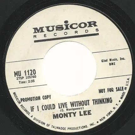 Monty Lee - We're Watching Our Step