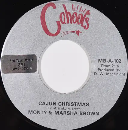 Monty & Marsha Brown - Would You Fly?