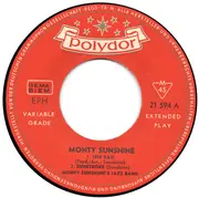 7inch Vinyl Single - Monty Sunshine - Monty Sunshine's Jazz Band - EP