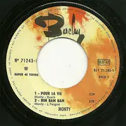 7inch Vinyl Single - Monty - Pour La Vie