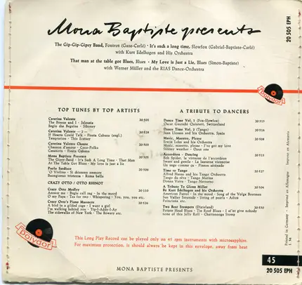 Mona Baptiste - Mona Baptiste Presents