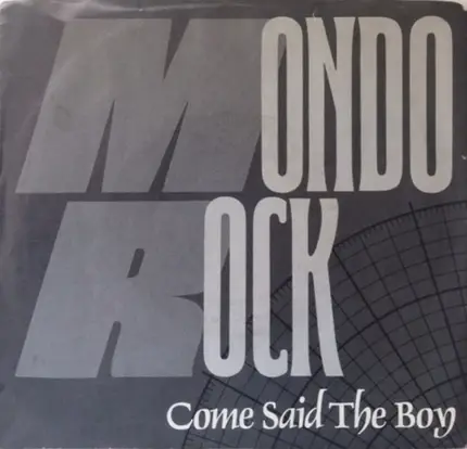 Mondo Rock - Come Said The Boy / Cost Of Living