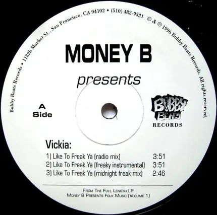 Money B - Money B Presents