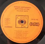 LP - Mongo Santamaria - Mongo Santamaria Explodes At The Village Gate