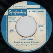 7inch Vinyl Single - Monica 'Honeyvoice' Davies - I Love Paris