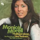 7inch Vinyl Single - Monica Morell - Hallo, Ist Denn Hier Keiner
