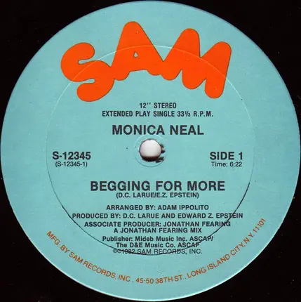Monica Neal - Begging For More