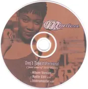 CD Single - Monica - Don't Take It Personal (Just One Of Dem Days)
