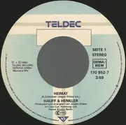 7inch Vinyl Single - Monika Hauff & Klaus-Dieter Henkler - Heimat