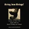 LP - Monika Witte & Peter Witte - Krieg Dem Kriege!