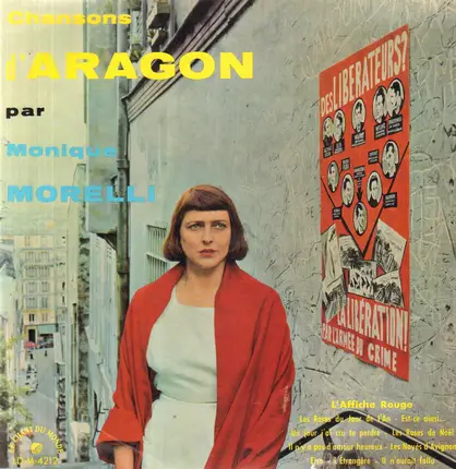 Monique Morelli - Chansons d'Aragon