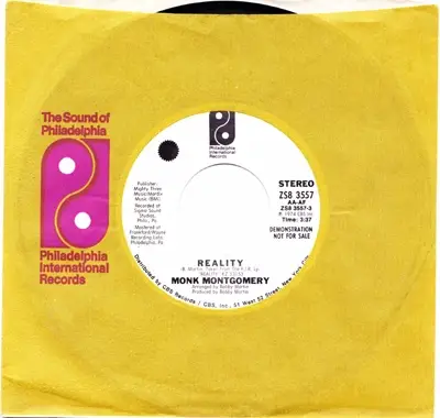 Monk Montgomery - Reality / Bump De Bump