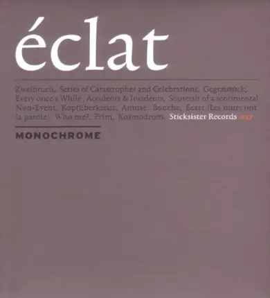 Monochrome - Eclat