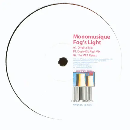 Monomusique - Fog's Light