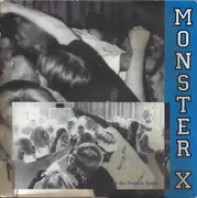 7inch Vinyl Single - Monster X - To The Positive Youth - Gray Marbled Vinyl, Insert