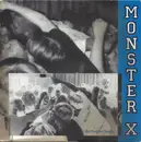 7inch Vinyl Single - Monster X - To The Positive Youth - Gray Marbled Vinyl, Insert