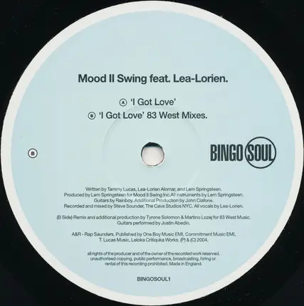 Mood II Swing Feat. Lea-Lorién - I Got Love