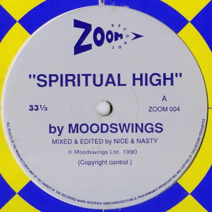 Moodswings / Chickenhouse - Spiritual High / 969 BPM Dash