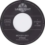7inch Vinyl Single - Moody Sky - Streß / Make It Alone