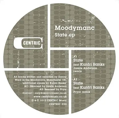 Moodymanc - State Ep