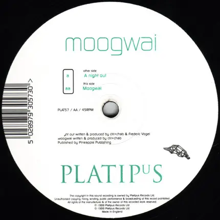 Moogwai - A Night Out / Moogwai