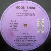 12inch Vinyl Single - Moon Shine - Live In Joy