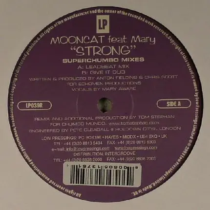 Mooncat, Mary Aware - Strong (Superchumbo Mixes)
