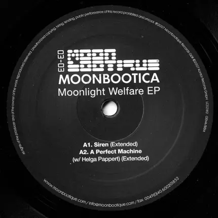 Moonbootica - Moonlight Welfare EP 03-03